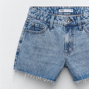 Zara Denim Shorts 0